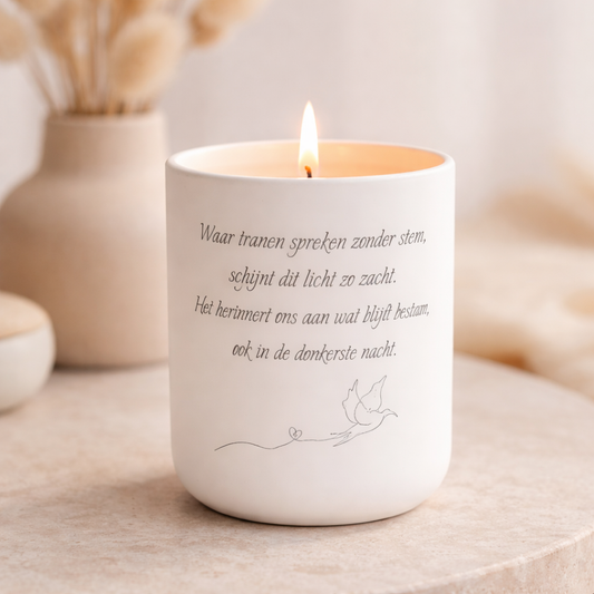 Rouwkaars voor overlijden