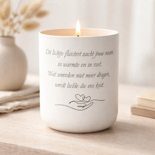 Troostcadeau kaars