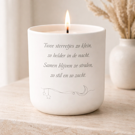 Troostkaars voor tweeling